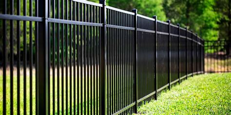 solid metal fencing residential